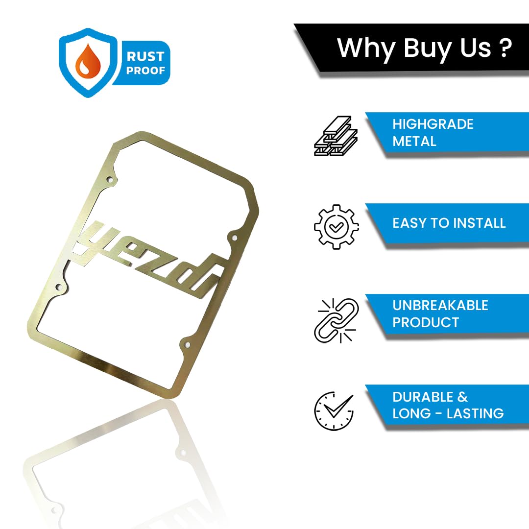 MOTO GENIUS Radiator Guard for Yezdi Roadster Scrambler Adventure Motorbike | Durable Stainless Steel Protector | Essential Accessory for Motorcycle Radiator Protection