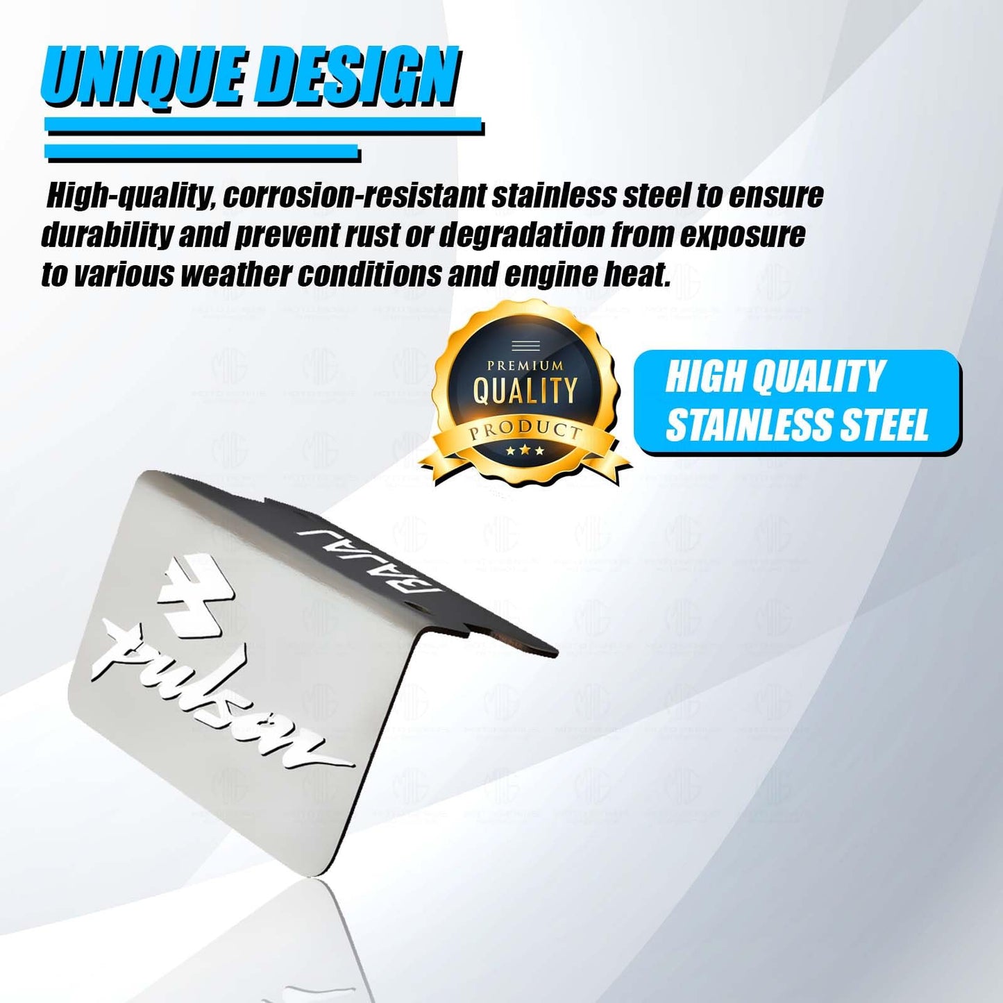 MOTO GENIUS Stainless Steel Front Disc Brake Fluid Reservoir Oil Cap for Pulsar Motorbike Replacement for Enhanced Durability and Performance (Pack of 1)