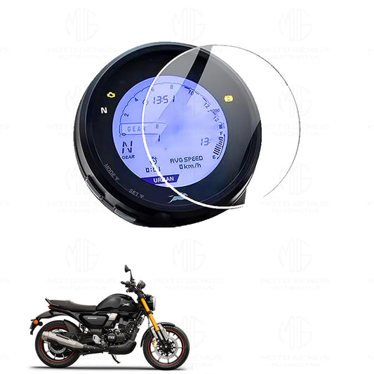 MOTO GENIUS 9H Nano Glass Screen Protector for TVS RONIN Speedometer, Scratch Resistant, Anti-Fingerprint, HD Clarity
